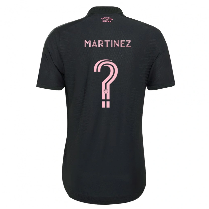 Danxen Dame Derrek Martinez #0 Rosa Svart Hvit Bortetrøye Drakt Trøye 2026/27 Skjorter T-Skjorte