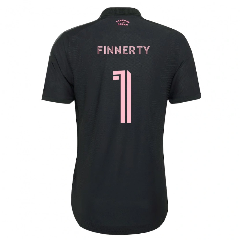 Danxen Dame Owen Finnerty #1 Rosa Svart Hvit Bortetrøye Drakt Trøye 2026/27 Skjorter T-Skjorte