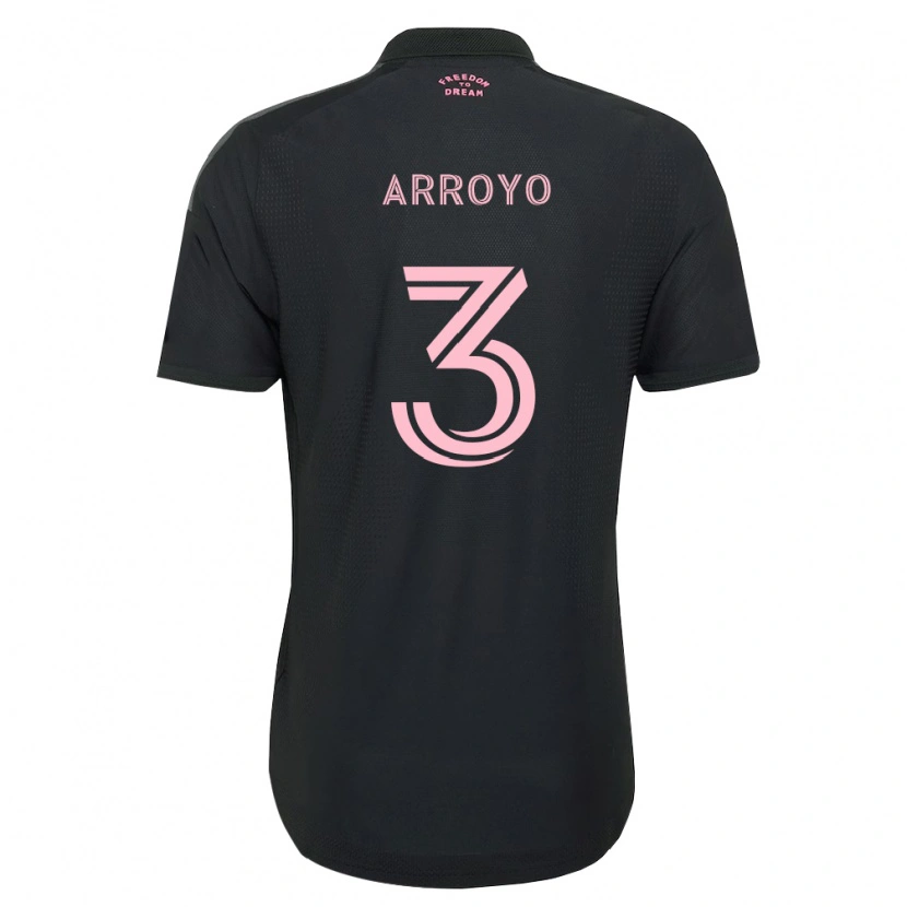 Danxen Dame Dixon Arroyo #3 Rosa Svart Hvit Bortetrøye Drakt Trøye 2026/27 Skjorter T-Skjorte