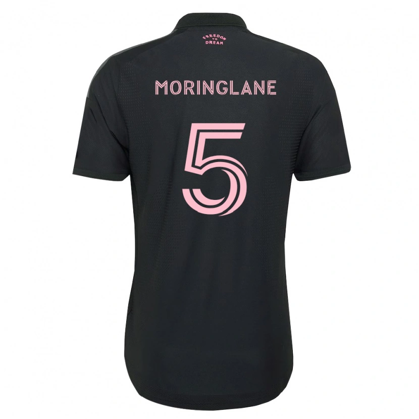 Danxen Dame Luis Moringlane #5 Rosa Svart Hvit Bortetrøye Drakt Trøye 2026/27 Skjorter T-Skjorte