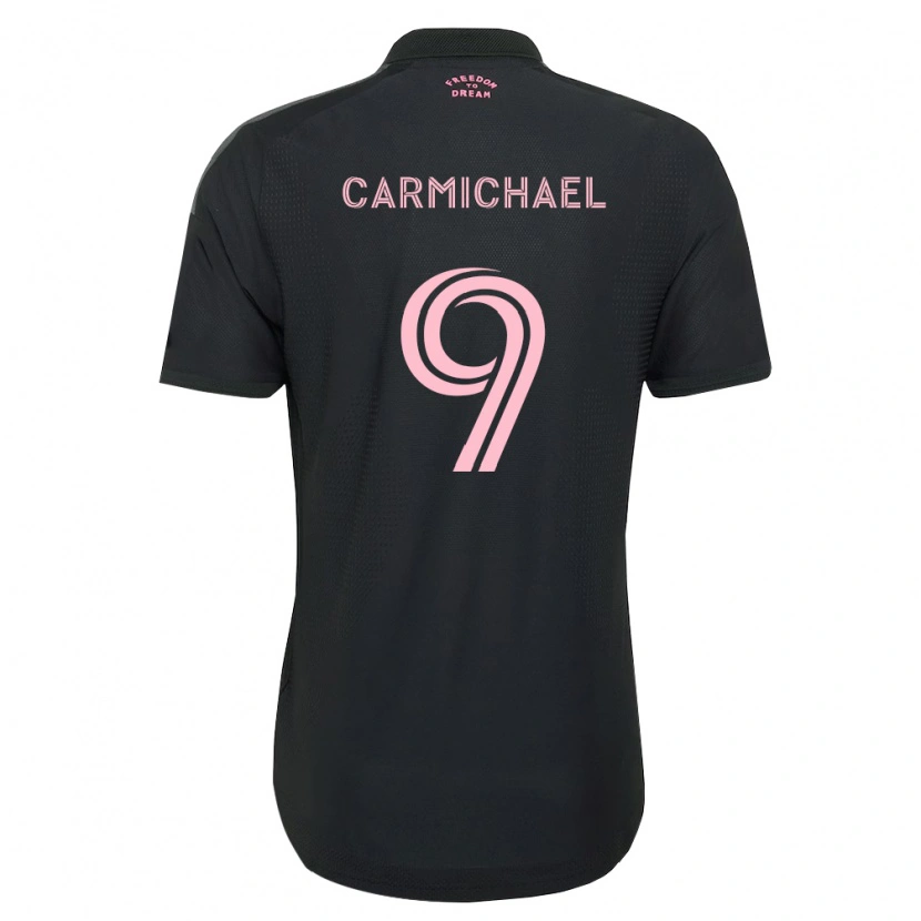 Danxen Dame Ryan Carmichael #9 Rosa Svart Hvit Bortetrøye Drakt Trøye 2026/27 Skjorter T-Skjorte