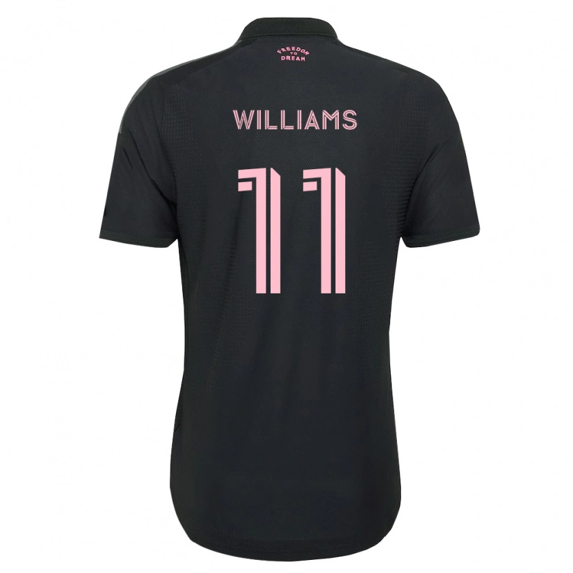 Danxen Dame Chaz Williams #11 Rosa Svart Hvit Bortetrøye Drakt Trøye 2026/27 Skjorter T-Skjorte