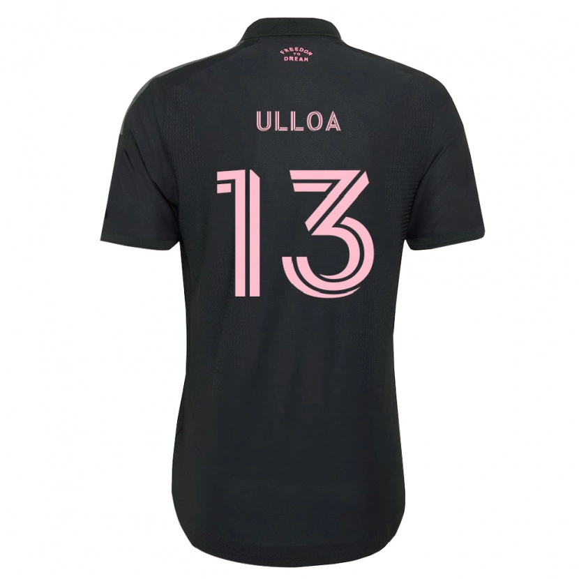 Danxen Dame Víctor Ulloa #13 Rosa Svart Hvit Bortetrøye Drakt Trøye 2026/27 Skjorter T-Skjorte