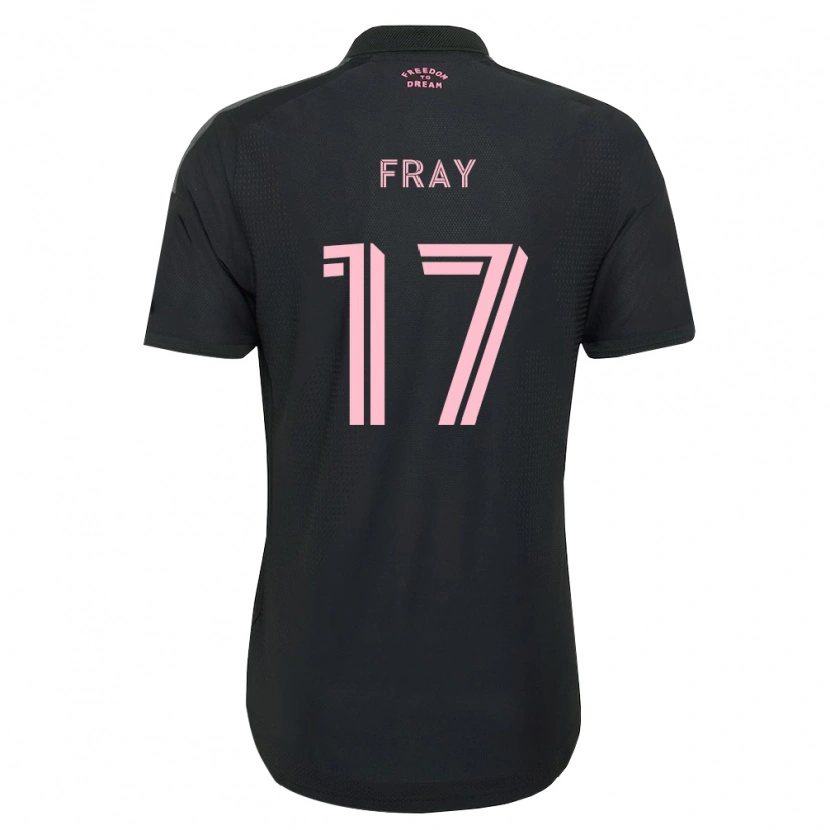 Danxen Dame Ian Fray #17 Rosa Svart Hvit Bortetrøye Drakt Trøye 2026/27 Skjorter T-Skjorte