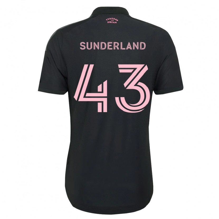 Danxen Dame Lawson Sunderland #43 Rosa Svart Hvit Bortetrøye Drakt Trøye 2026/27 Skjorter T-Skjorte