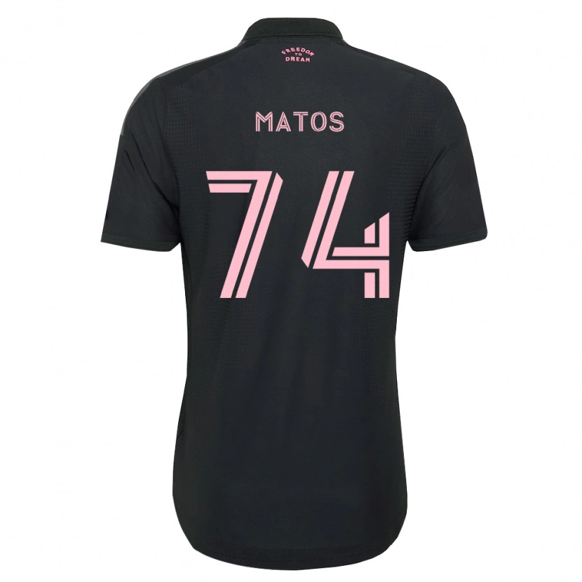 Danxen Dame Diego Matos #74 Rosa Svart Hvit Bortetrøye Drakt Trøye 2026/27 Skjorter T-Skjorte