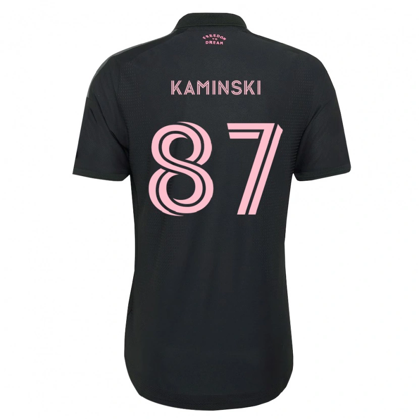 Danxen Dame Brett Kaminski #87 Rosa Svart Hvit Bortetrøye Drakt Trøye 2026/27 Skjorter T-Skjorte