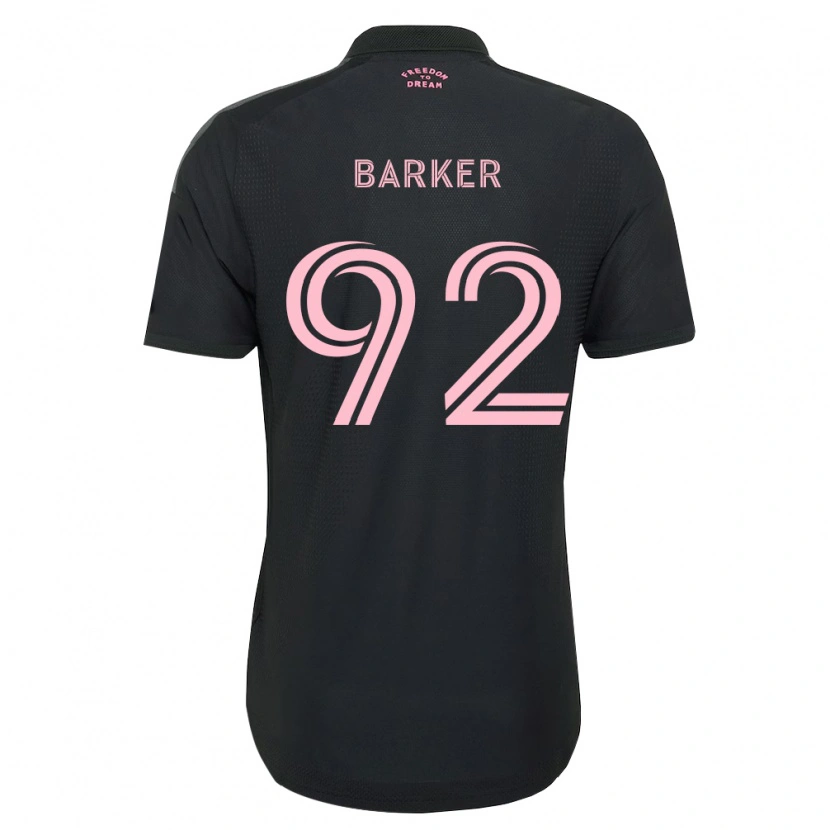 Danxen Dame Lucas Barker #92 Rosa Svart Hvit Bortetrøye Drakt Trøye 2026/27 Skjorter T-Skjorte