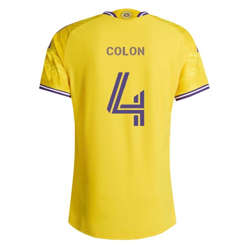 Danxen Dame Xzavier Colon #4 Gul Lilla Bortetrøye Drakt Trøye 2026/27 Skjorter T-Skjorte