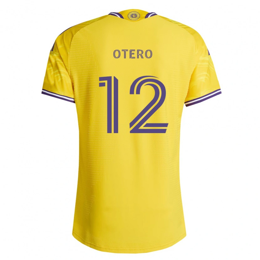 Danxen Dame Javier Otero #12 Gul Lilla Bortetrøye Drakt Trøye 2026/27 Skjorter T-Skjorte