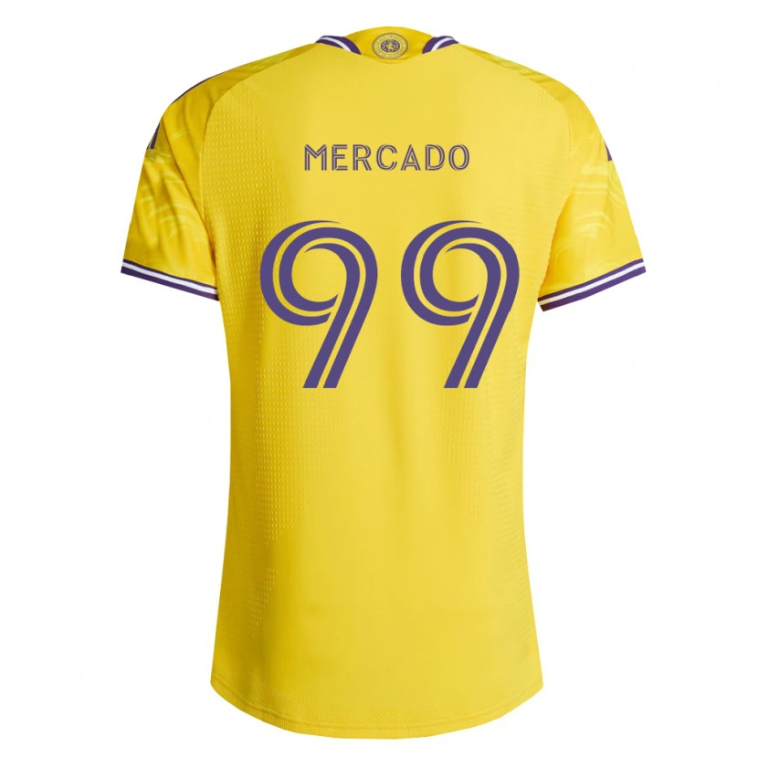 Danxen Dame Carlos Mercado #99 Gul Lilla Bortetrøye Drakt Trøye 2026/27 Skjorter T-Skjorte