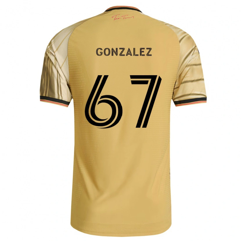 Danxen Dame Cruz Gonzalez #67 Brun Gul Svart Bortetrøye Drakt Trøye 2026/27 Skjorter T-Skjorte