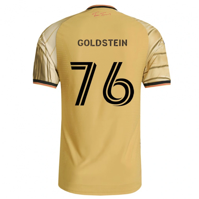 Danxen Dame Sam Goldstein #76 Brun Gul Svart Bortetrøye Drakt Trøye 2026/27 Skjorter T-Skjorte
