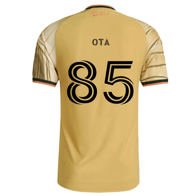 Danxen Dame Yuichiro Ota #85 Brun Gul Svart Bortetrøye Drakt Trøye 2026/27 Skjorter T-Skjorte