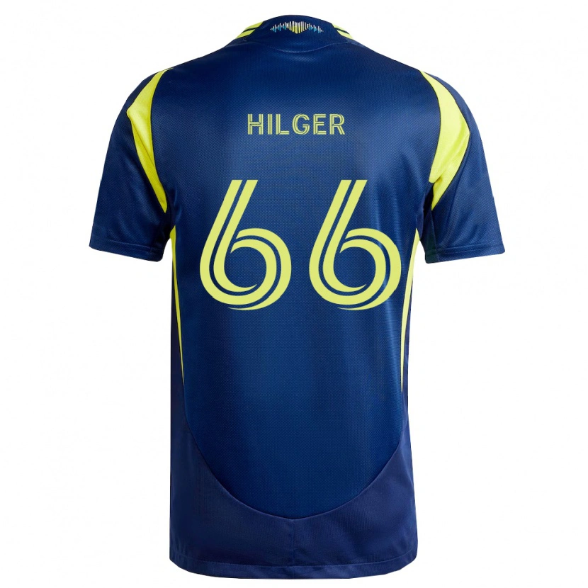 Danxen Dame Brooks Hilger #66 Gul Marineblå Bortetrøye Drakt Trøye 2026/27 Skjorter T-Skjorte