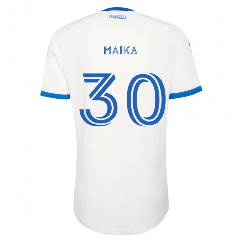 Danxen Dame Valcourt Maika #30 Himmel Blå Hvit Bortetrøye Drakt Trøye 2026/27 Skjorter T-Skjorte
