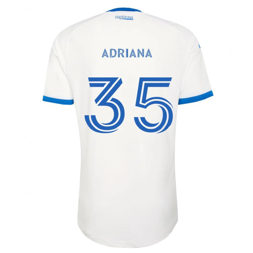 Danxen Dame Teoli Adriana #35 Himmel Blå Hvit Bortetrøye Drakt Trøye 2026/27 Skjorter T-Skjorte