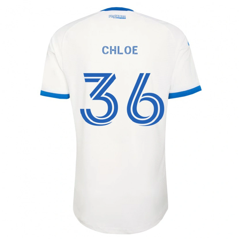 Danxen Dame Scicchitano Chloe #36 Himmel Blå Hvit Bortetrøye Drakt Trøye 2026/27 Skjorter T-Skjorte