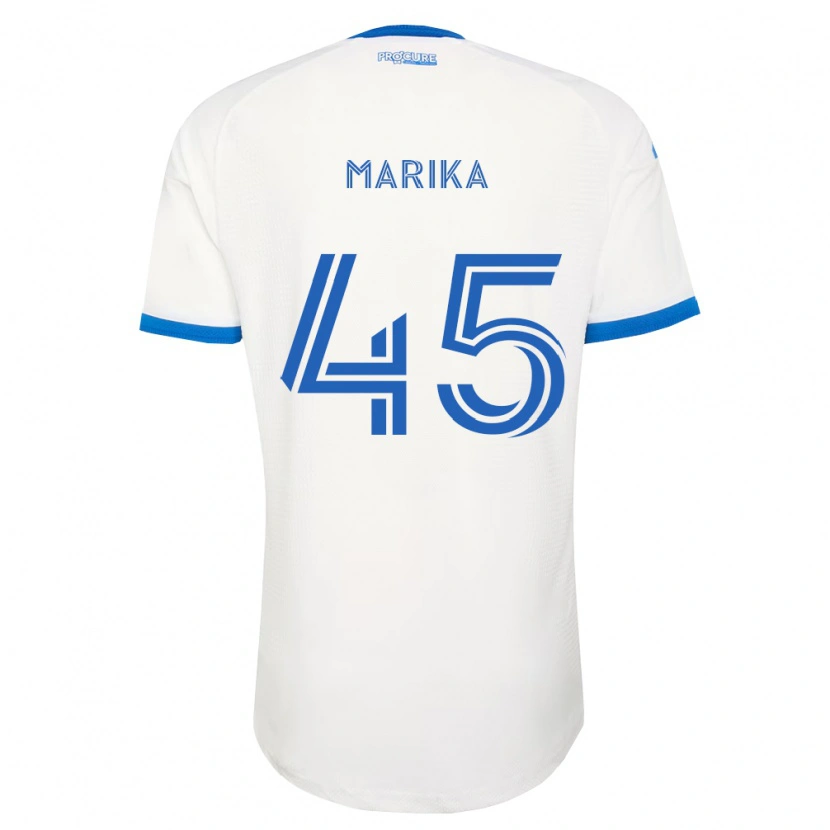 Danxen Dame Cregheur Marika #45 Himmel Blå Hvit Bortetrøye Drakt Trøye 2026/27 Skjorter T-Skjorte