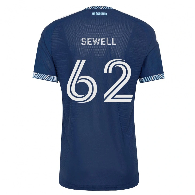 Danxen Dame Ryder Sewell #62 Dyp Blå Hvit Bortetrøye Drakt Trøye 2026/27 Skjorter T-Skjorte