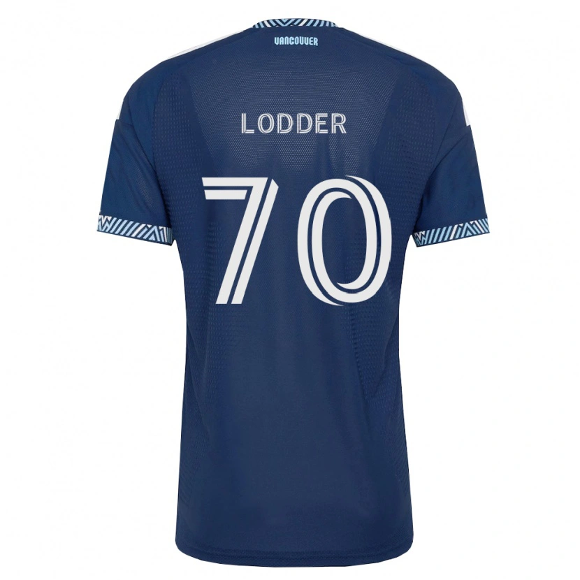 Danxen Dame Timothy Lodder #70 Dyp Blå Hvit Bortetrøye Drakt Trøye 2026/27 Skjorter T-Skjorte
