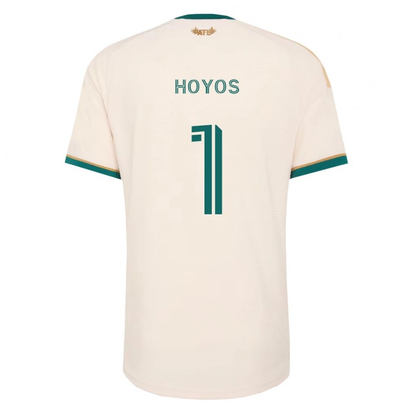 Danxen Dame Lucas Hoyos #1 Champagne Grønn Bortetrøye Drakt Trøye 2026/27 Skjorter T-Skjorte