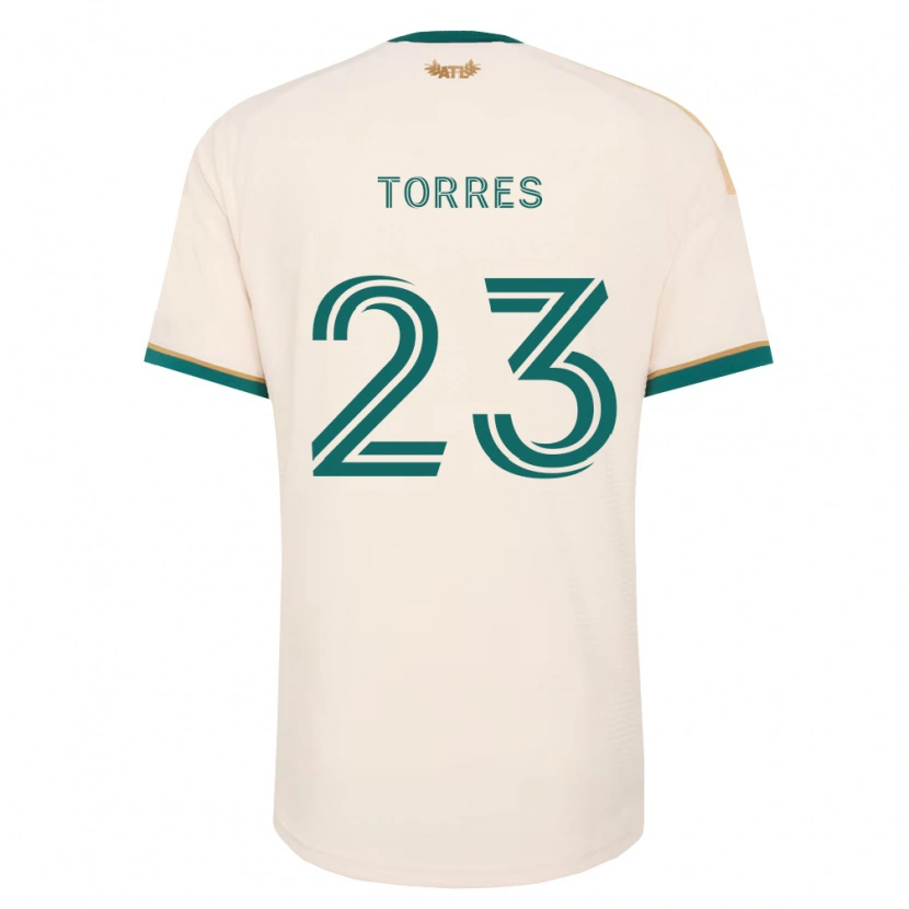 Danxen Dame Adyn Torres #23 Champagne Grønn Bortetrøye Drakt Trøye 2026/27 Skjorter T-Skjorte