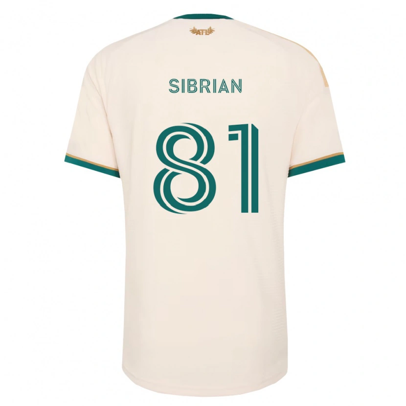 Danxen Dame David Sibrian #81 Champagne Grønn Bortetrøye Drakt Trøye 2026/27 Skjorter T-Skjorte