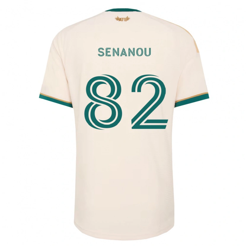 Danxen Dame Matthew Senanou #82 Champagne Grønn Bortetrøye Drakt Trøye 2026/27 Skjorter T-Skjorte
