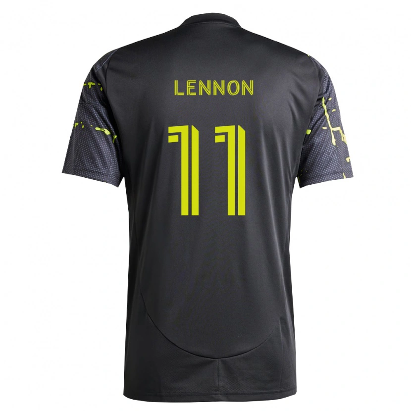 Danxen Dame Brooks Lennon #11 Fluorescerende Gul Svart Bortetrøye Drakt Trøye 2026/27 Skjorter T-Skjorte