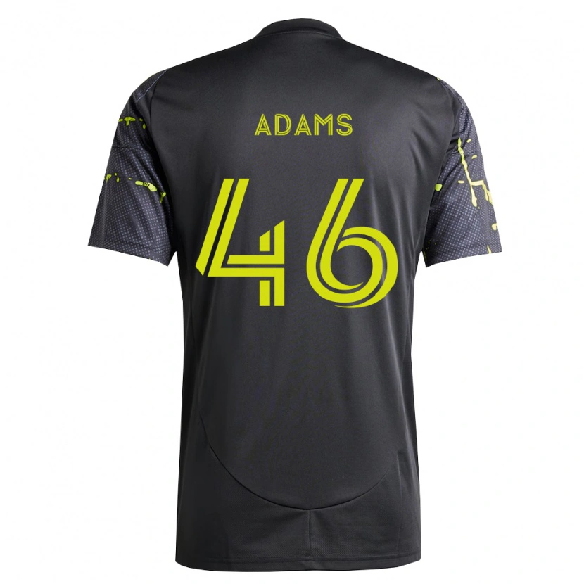 Danxen Dame Chase Adams #46 Fluorescerende Gul Svart Bortetrøye Drakt Trøye 2026/27 Skjorter T-Skjorte