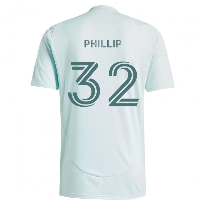 Danxen Dame Donavan Phillip #32 Hvit Lys Grønn Bortetrøye Drakt Trøye 2026/27 Skjorter T-Skjorte