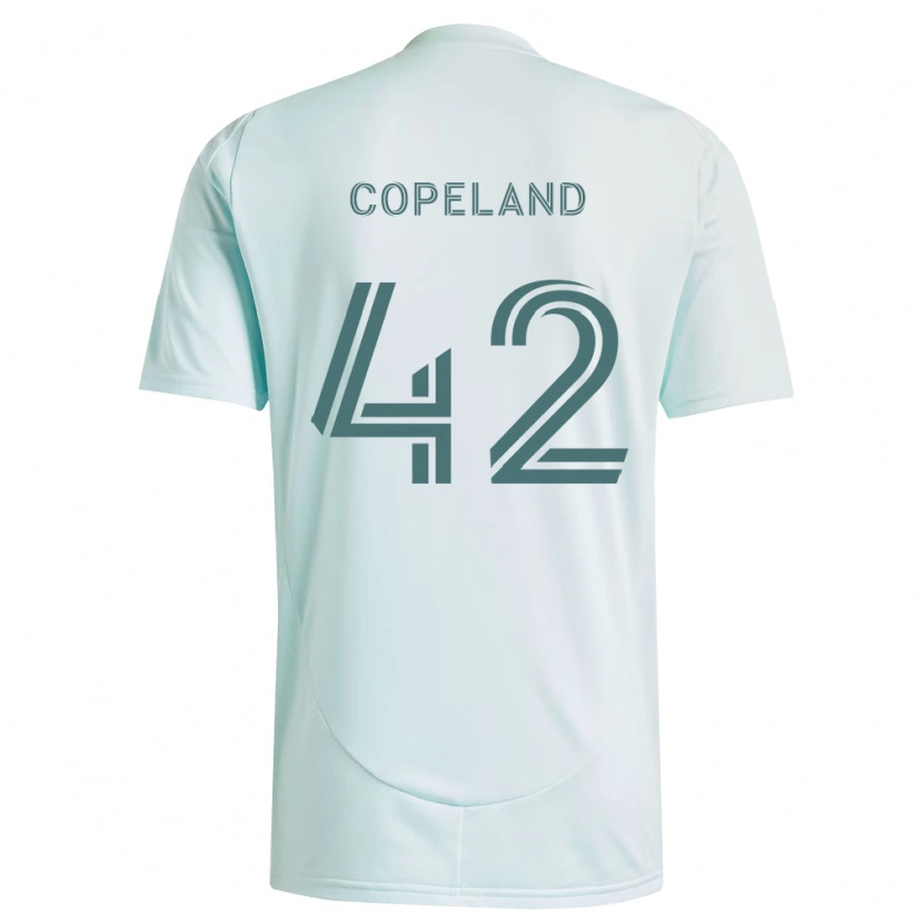 Danxen Dame Josh Copeland #42 Hvit Lys Grønn Bortetrøye Drakt Trøye 2026/27 Skjorter T-Skjorte