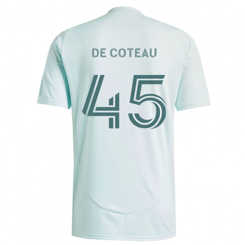 Danxen Dame Jabari De Coteau #45 Hvit Lys Grønn Bortetrøye Drakt Trøye 2026/27 Skjorter T-Skjorte