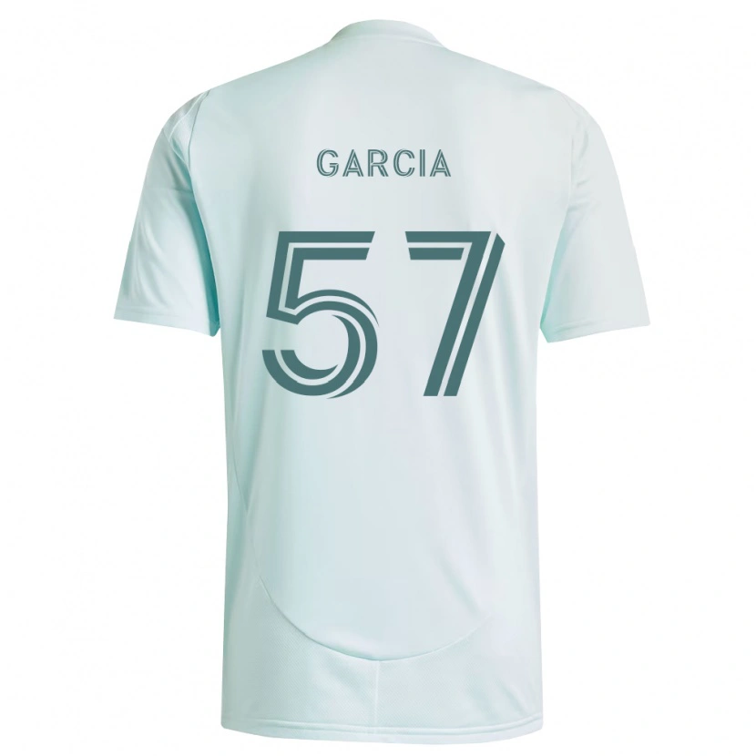 Danxen Dame Rogelio Garcia #57 Hvit Lys Grønn Bortetrøye Drakt Trøye 2026/27 Skjorter T-Skjorte