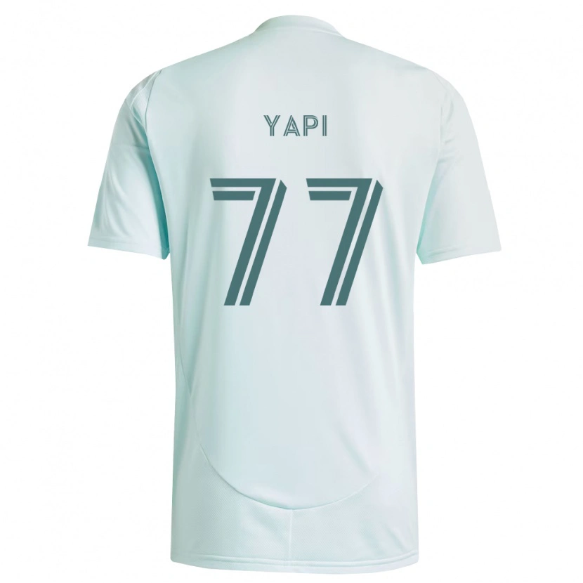 Danxen Dame Darren Yapi #77 Hvit Lys Grønn Bortetrøye Drakt Trøye 2026/27 Skjorter T-Skjorte