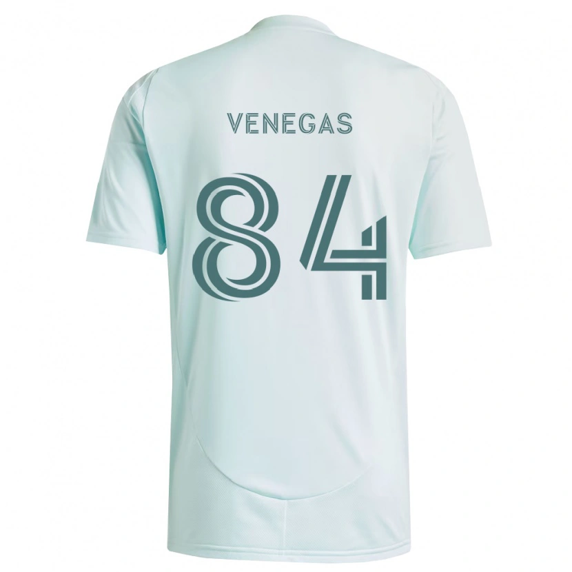 Danxen Dame Pedro Venegas #84 Hvit Lys Grønn Bortetrøye Drakt Trøye 2026/27 Skjorter T-Skjorte