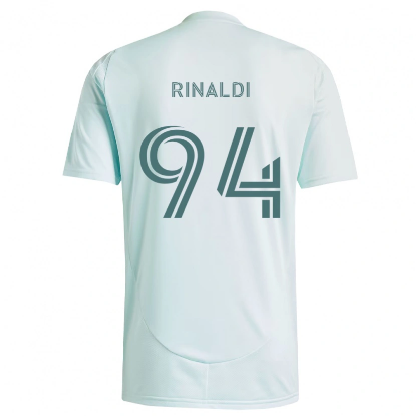 Danxen Dame Vincent Rinaldi #94 Hvit Lys Grønn Bortetrøye Drakt Trøye 2026/27 Skjorter T-Skjorte