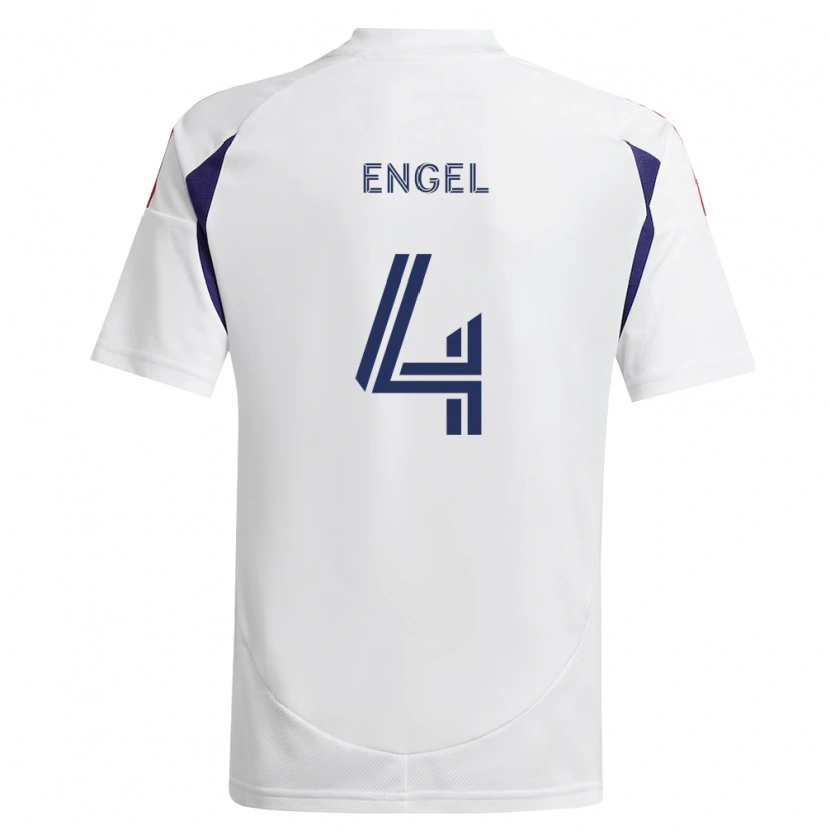 Danxen Dame Lukas Engel #4 Kongelig Blå Rød Brun Bortetrøye Drakt Trøye 2026/27 Skjorter T-Skjorte
