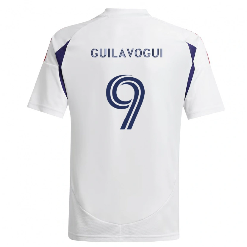 Danxen Dame Morgan Guilavogui #9 Kongelig Blå Rød Brun Bortetrøye Drakt Trøye 2026/27 Skjorter T-Skjorte