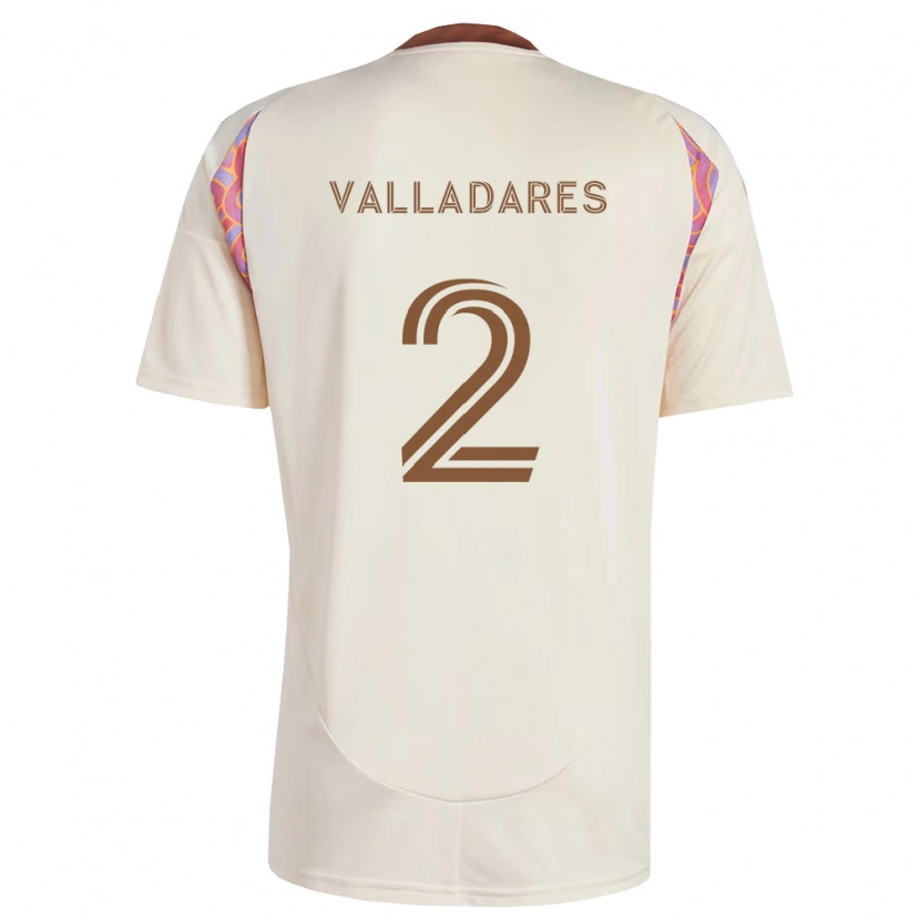 Danxen Dame Edenilson Valladares #2 Off-White Rosa Bortetrøye Drakt Trøye 2026/27 Skjorter T-Skjorte