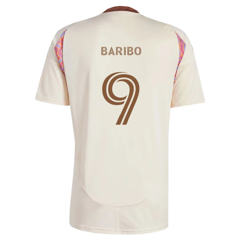 Danxen Dame Tai Baribo #9 Off-White Rosa Bortetrøye Drakt Trøye 2026/27 Skjorter T-Skjorte