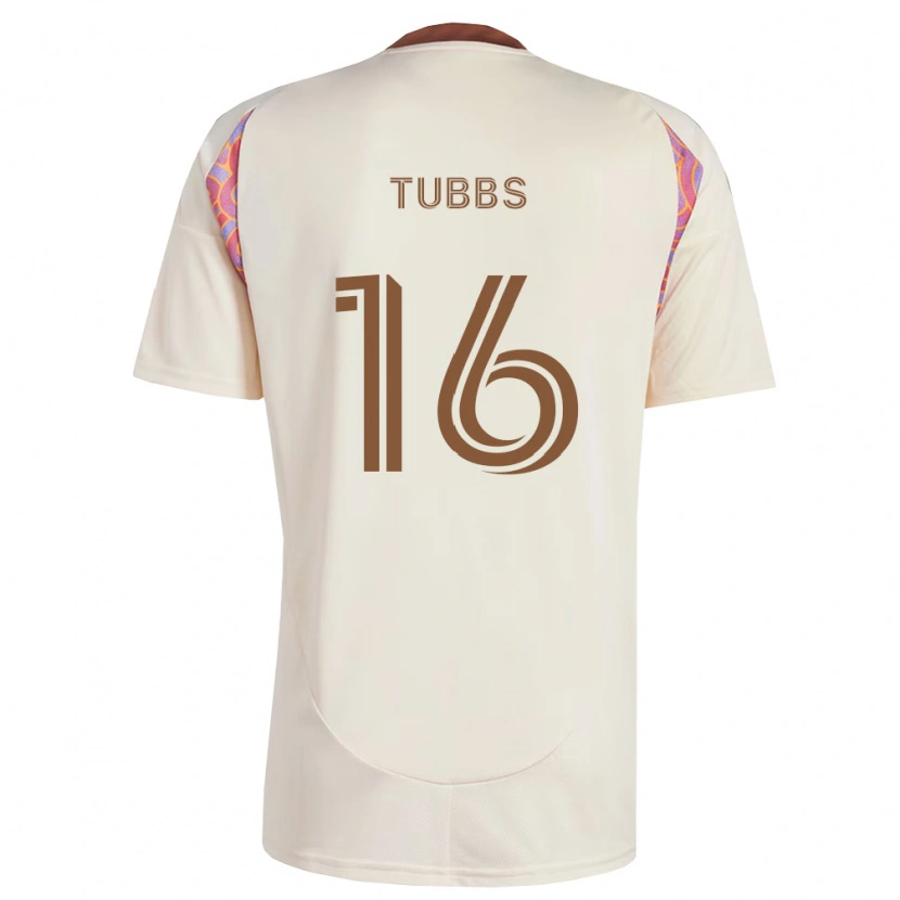 Danxen Dame Garrison Tubbs #16 Off-White Rosa Bortetrøye Drakt Trøye 2026/27 Skjorter T-Skjorte