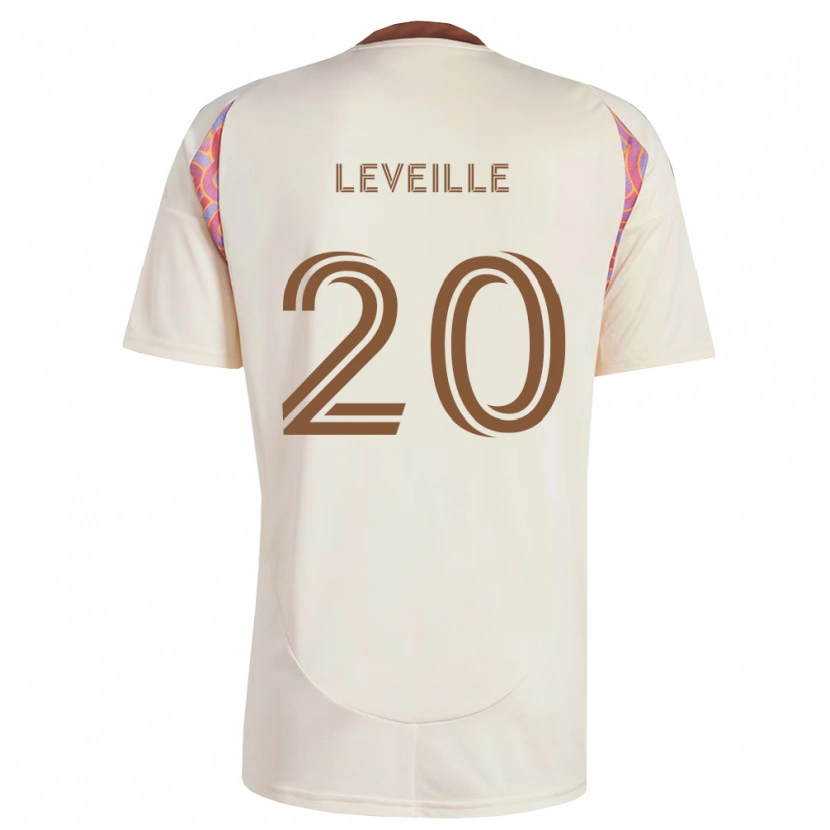 Danxen Dame Grant Leveille #20 Off-White Rosa Bortetrøye Drakt Trøye 2026/27 Skjorter T-Skjorte