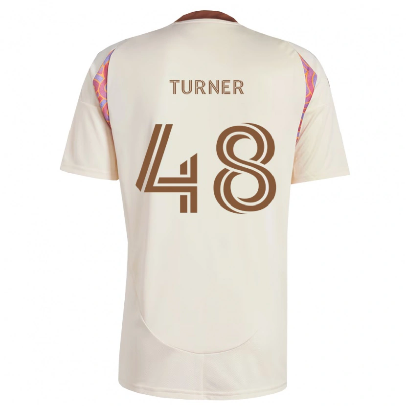 Danxen Dame Gavin Turner #48 Off-White Rosa Bortetrøye Drakt Trøye 2026/27 Skjorter T-Skjorte