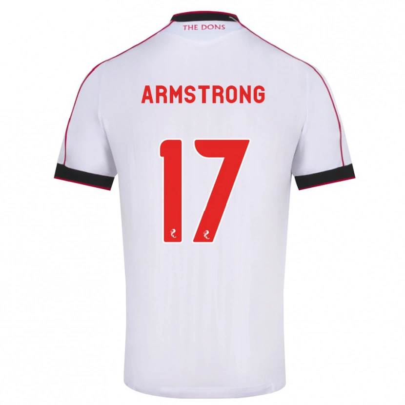 Danxen Dame Stuart Armstrong #17 Svart Rød Hvit Bortetrøye Drakt Trøye 2026/27 Skjorter T-Skjorte