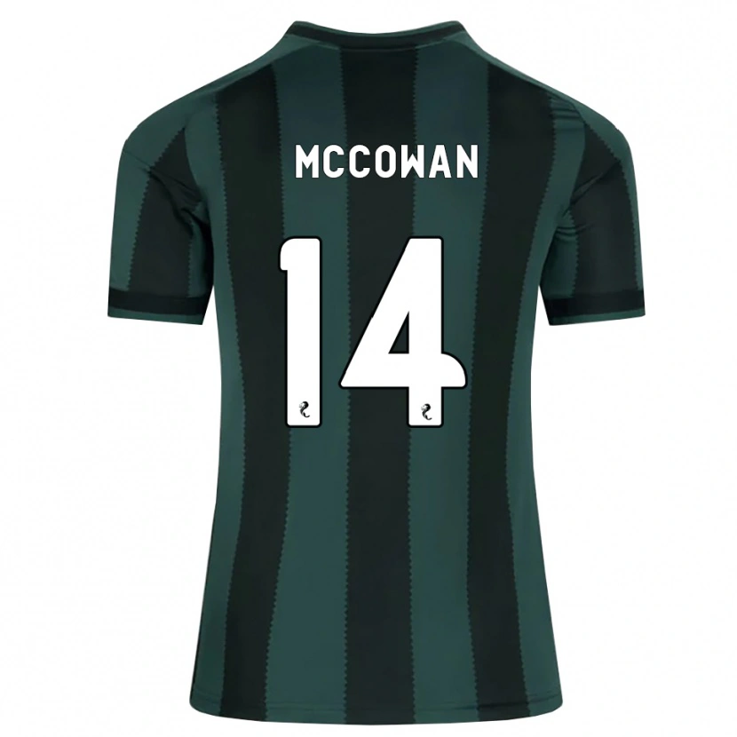 Danxen Dame Luke Mccowan #14 Mørk Skifergrå Svart Bortetrøye Drakt Trøye 2026/27 Skjorter T-Skjorte