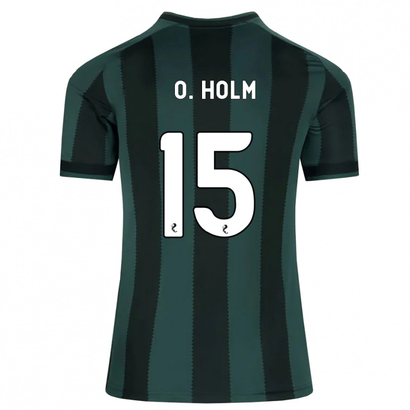 Danxen Dame Odin Thiago Holm #15 Mørk Skifergrå Svart Bortetrøye Drakt Trøye 2026/27 Skjorter T-Skjorte