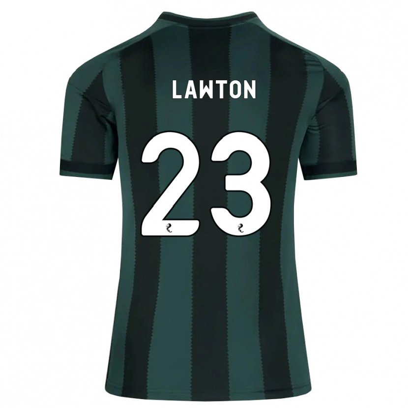 Danxen Dame Emma Lawton #23 Mørk Skifergrå Svart Bortetrøye Drakt Trøye 2026/27 Skjorter T-Skjorte
