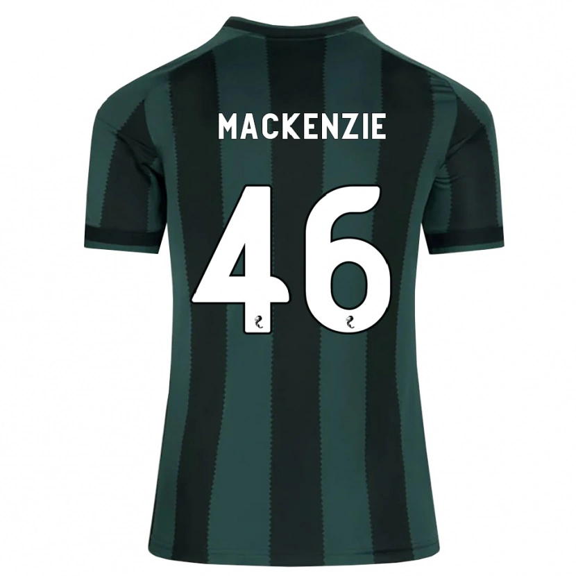 Danxen Dame Magnus Mackenzie #46 Mørk Skifergrå Svart Bortetrøye Drakt Trøye 2026/27 Skjorter T-Skjorte